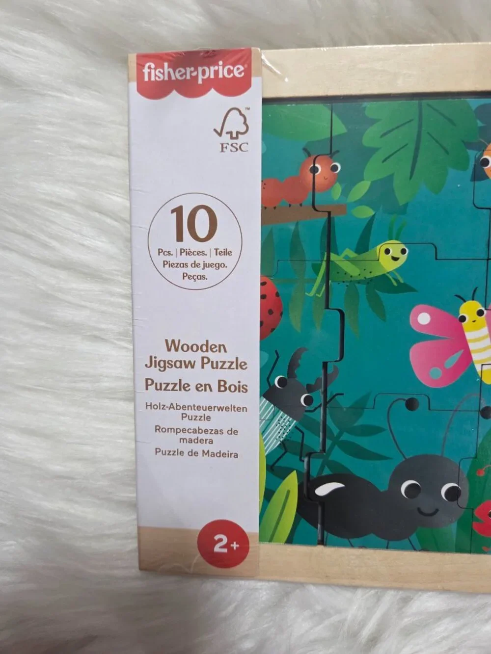 Fisher Price Wooden Jigsaw Puzzle Set
